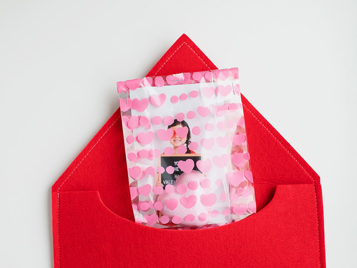 Kids Bath Bomb Valentines