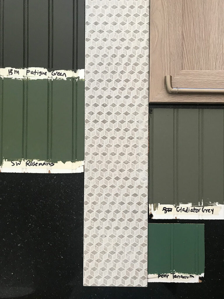 Adding Green Bead Board to the Laundry Room Abbott Abode