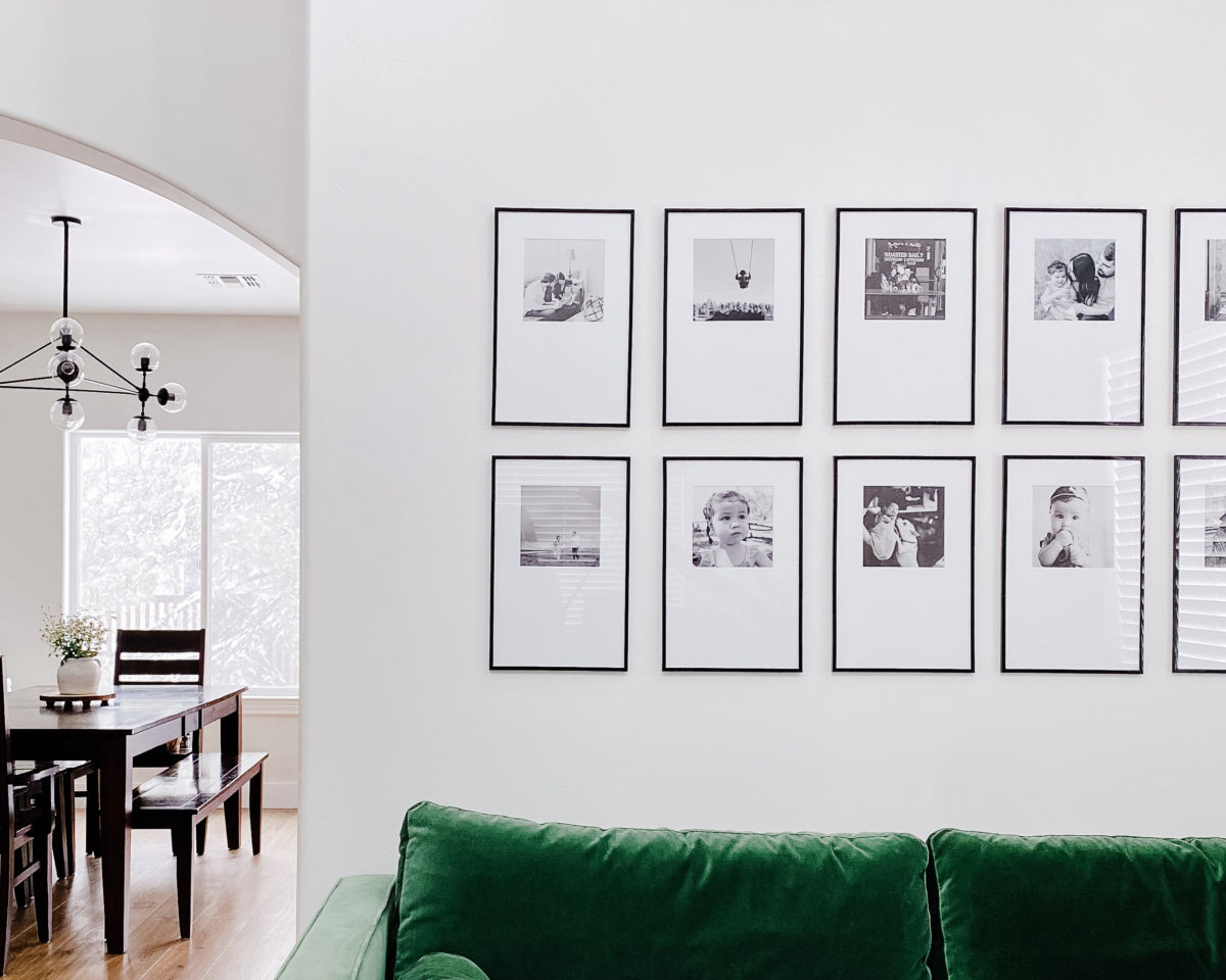 Thin Black Frame Gallery Wall Abbott Abode