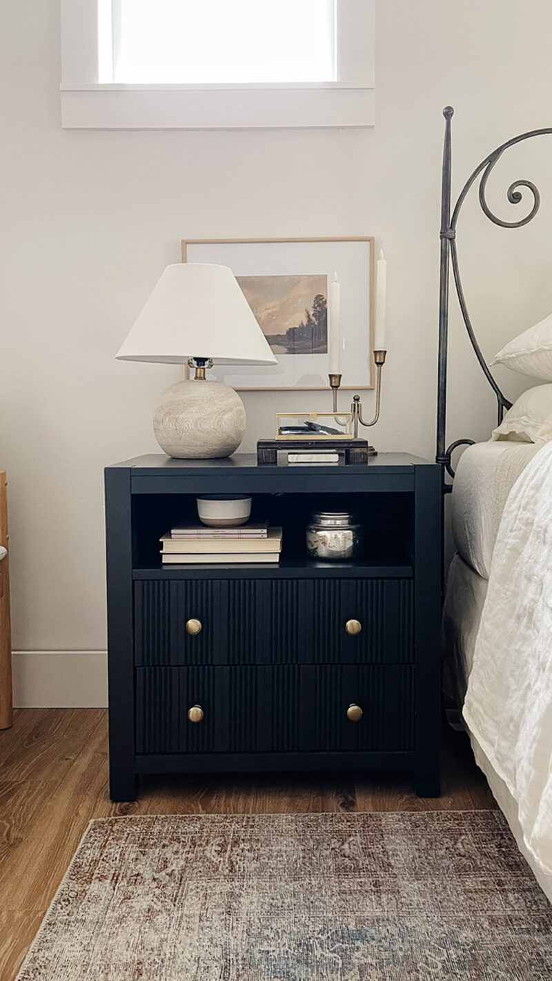 DIY Fluted Nightstand Abbott Abode
